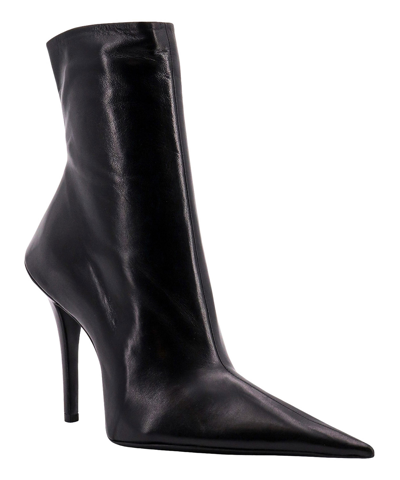 Shop Balenciaga Witch Heeled Boots In Black