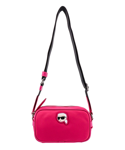 Shop Karl Lagerfeld Crossbody Bag In Pink