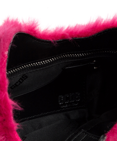 Shop Gcds Comma Twist Hobo Bag In Pink