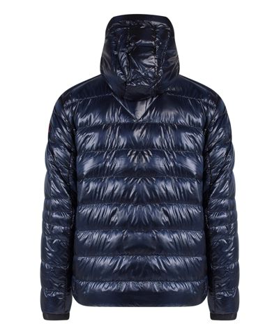 Shop Canada Goose Down Jacket In Blue