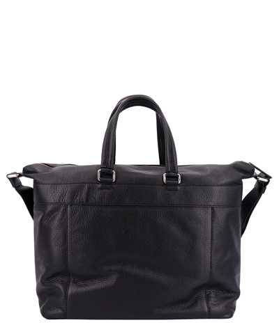 Shop Orciani Handbag In Black