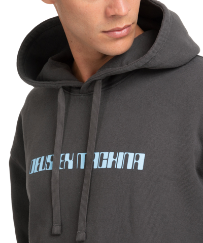 Shop Deus Ex Machina Rvr Tech Hoodie In Grey