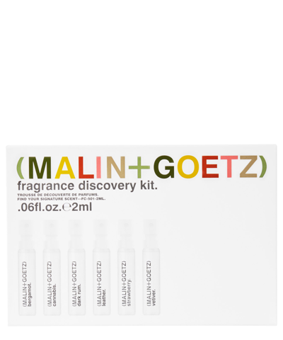 Shop Malin + Goetz Fragrance Discovery Kit 6x2 ml In White