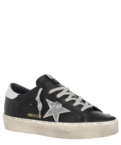 Shop Golden Goose Hi Star Sneakers In Black