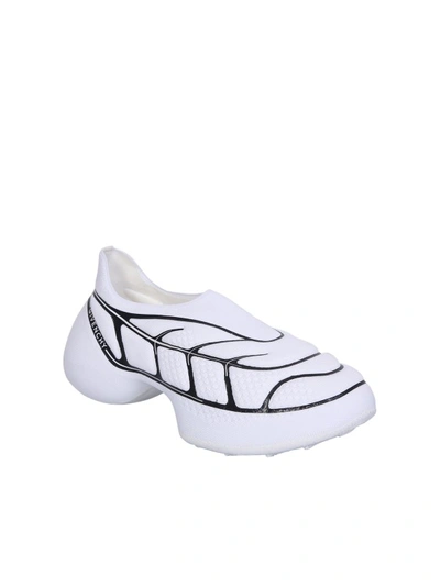 Shop Givenchy Innovative Tk360 Sneakers In Technical Knit With Logo In White