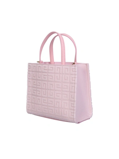 Shop Givenchy G Tote Mini Bag In Pink