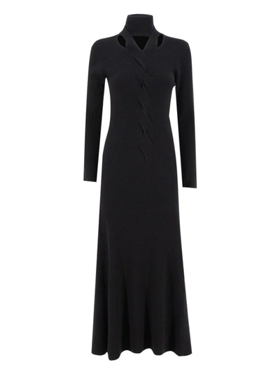 Shop Fabiana Filippi Black Maxi Dress