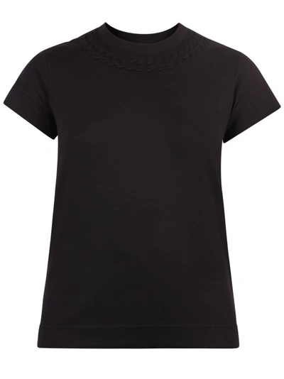 Shop Givenchy Jersey Cotton T-shirt In Black