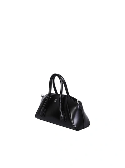 Shop Givenchy The Antigona Mini Shoulder Bag In Black
