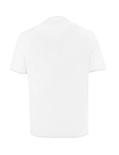 Shop Brunello Cucinelli White Cotton T-shirt