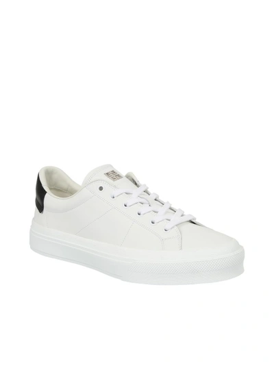 Shop Givenchy City Court Sneakers In White