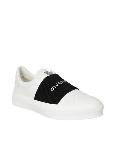 Shop Givenchy Sneakers Paris Strap Black/ White