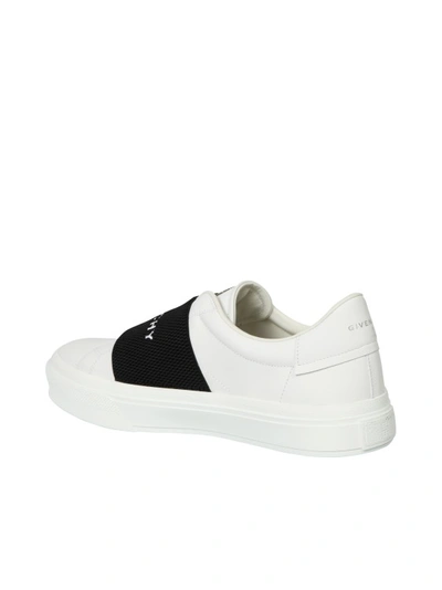 Shop Givenchy Sneakers Paris Strap Black/ White