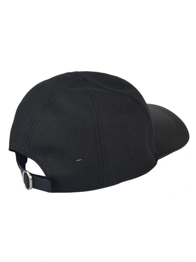 Shop Jil Sander Black Baseball Cap