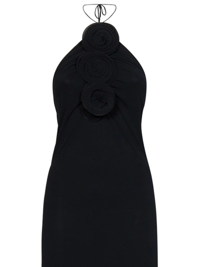Shop Magda Butrym Stretch Jersey Fabric Maxi Dress In Black