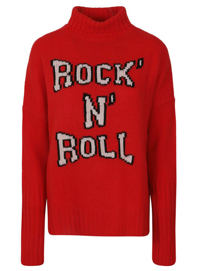 Shop Zadig & Voltaire Alma Rock N Roll Jumper In Red