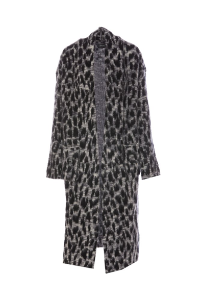 Shop Zadig & Voltaire Tilda Leopard Cardigan In Multi