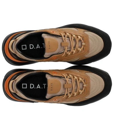 Shop Date D.a.t.e.  Fuga Method Beige Black Sneaker