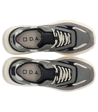 Shop Date D.a.t.e.  Fuga Mesh Grey Sneaker