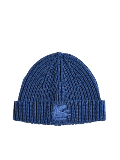 Shop Etro Hats In Blue
