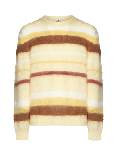 Shop Etro Sweaters In Yellow