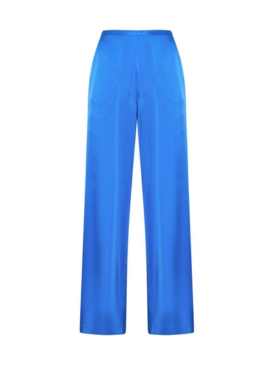 Shop Forte Forte Trousers In Electric