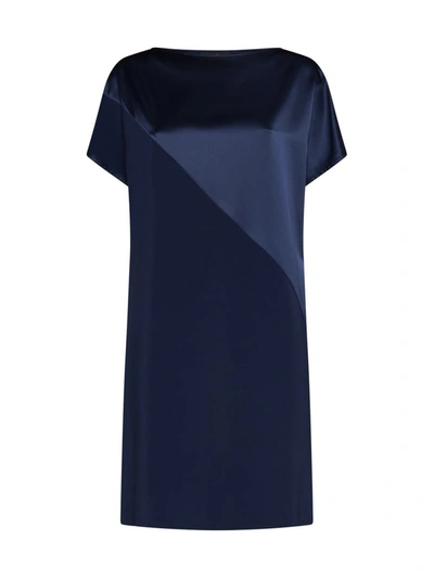 Shop Gianluca Capannolo Dresses In Blue Navy