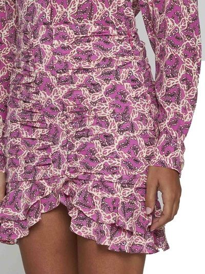 Shop Isabel Marant Skirts In Fuchsia