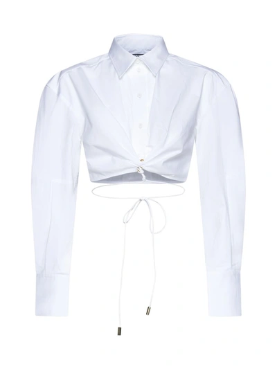 Shop Jacquemus Shirts In White