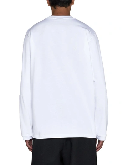 Shop Jacquemus T-shirts And Polos In Big Rose White