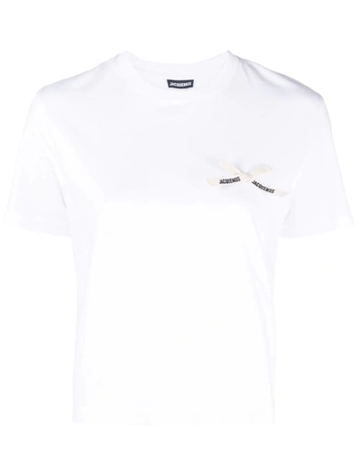 Shop Jacquemus Tshirt In White
