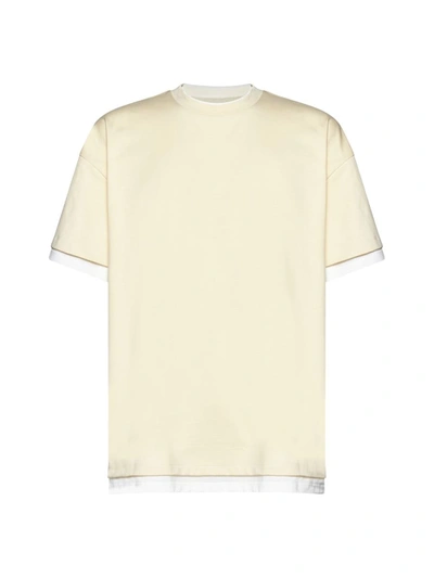 Shop Jil Sander T-shirts And Polos In Bone