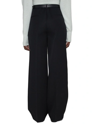 Shop Jil Sander Trousers In Black