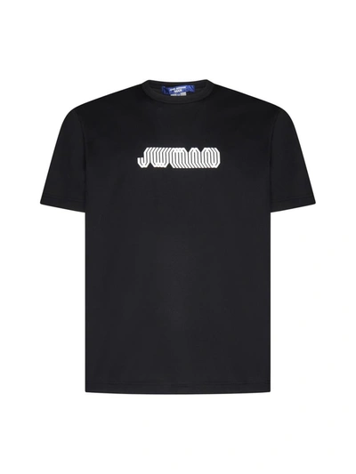 Shop Junya Watanabe Comme Des Garcon T-shirts And Polos In Black