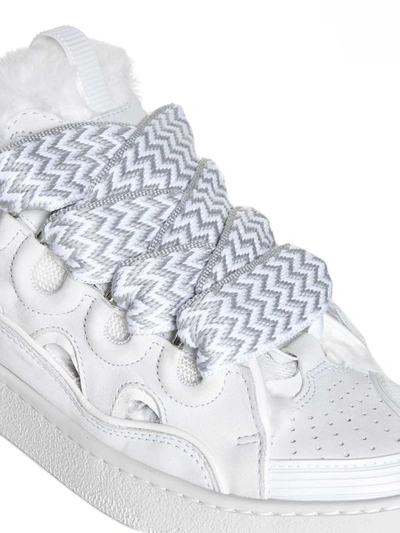 Shop Lanvin Sandals In White