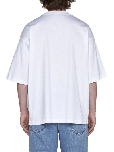 Shop Lanvin T-shirts And Polos In Optic White