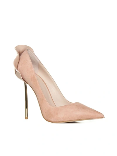 Shop Le Silla With Heel In Phard Oro
