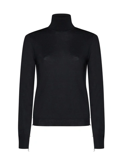 Shop Maison Margiela Sweaters In Black