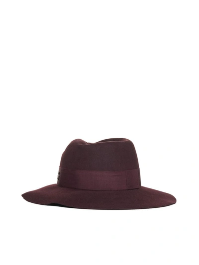 Shop Maison Michel Hats In Black