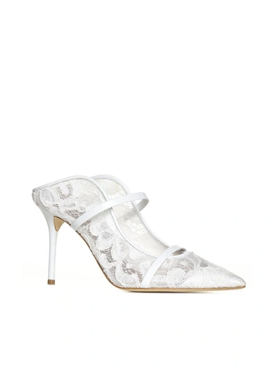 Shop Malone Souliers Sandals In White Wht