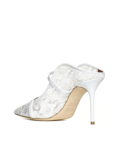 Shop Malone Souliers Sandals In White Wht