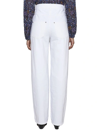 Shop Isabel Marant Étoile Marant Etoile Jeans In White