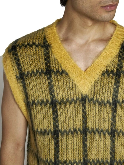 Shop Marni Sweaters In Maize