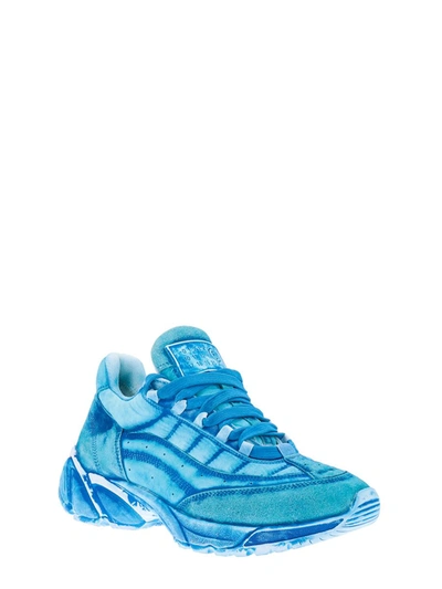 Shop Mm6 Maison Margiela Sneakers In Blue