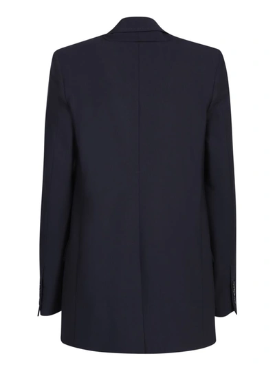 Shop Msgm Jackets In Blue