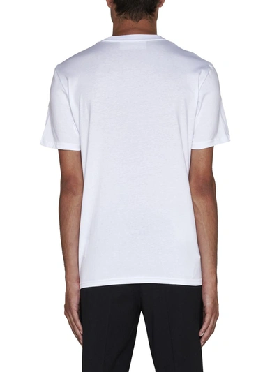 Shop Neil Barrett T-shirts And Polos In Whi/blk/whi