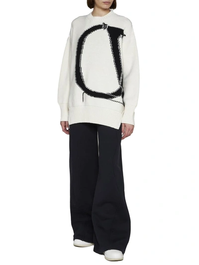 Shop Off-white Off White Sweaters In White A Black