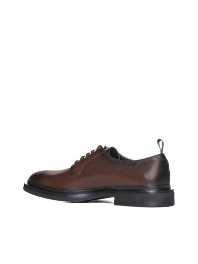 Shop Officine Creative Flat Shoes In Brown