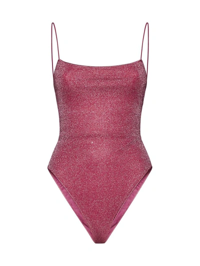 Shop Oseree Sea Clothing In Raspberry