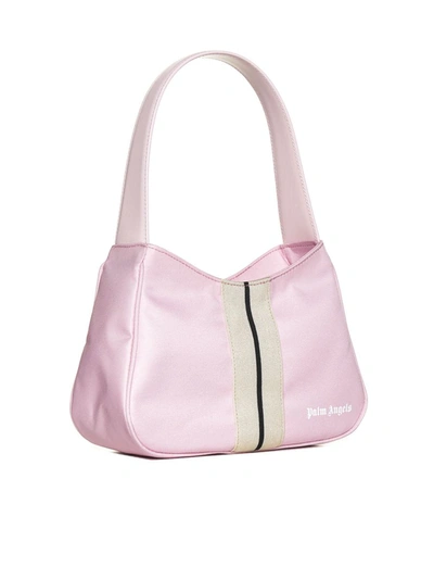 Shop Palm Angels Bags In Baby Pink Off White